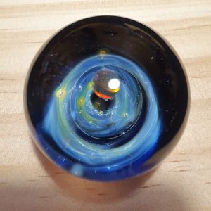 Marble : Opale ronde verte/bleue/rouge