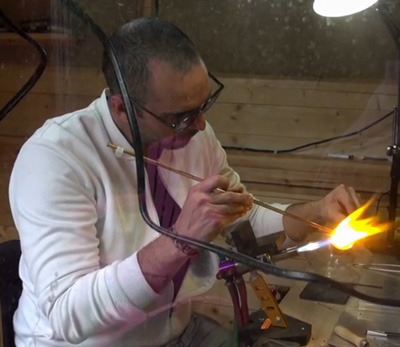 Patrick Hernandez - Souffleur de verre à Montpellier